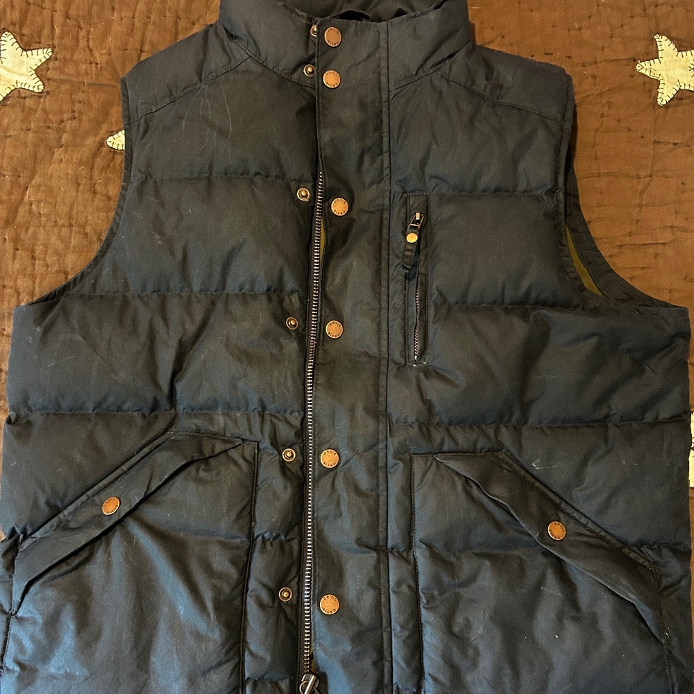 Orvis Men’s Waxed Down Puffer Vest - M